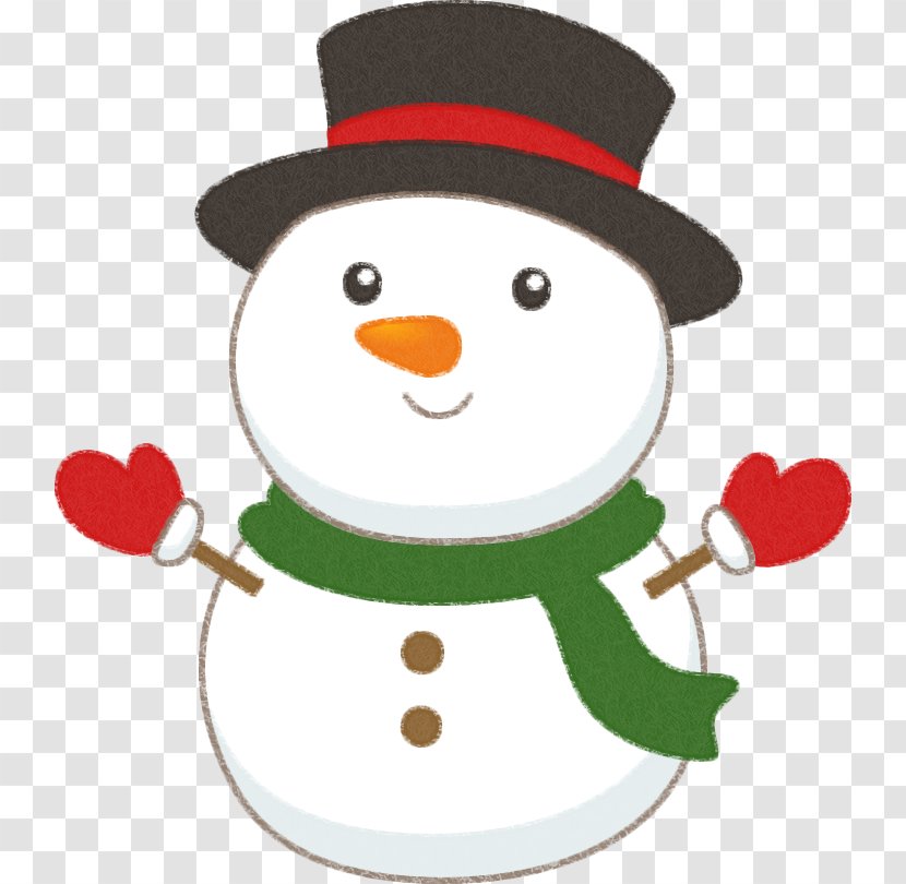 Snowman Christmas Child Winter - Book Illustration Transparent PNG