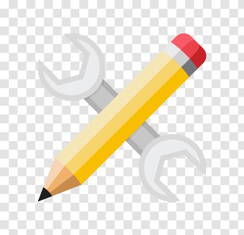 Web Development Digital Marketing Graphic Design Pencil - Vector Wrench Transparent PNG