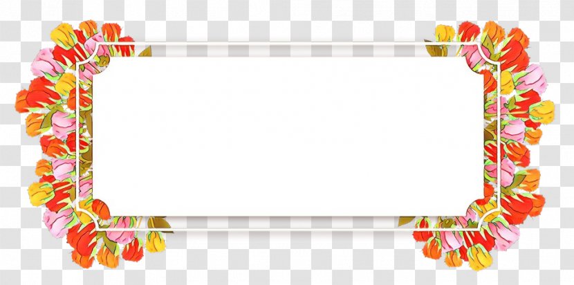 Watercolor Background Frame - Painting - Rectangle Picture Transparent PNG