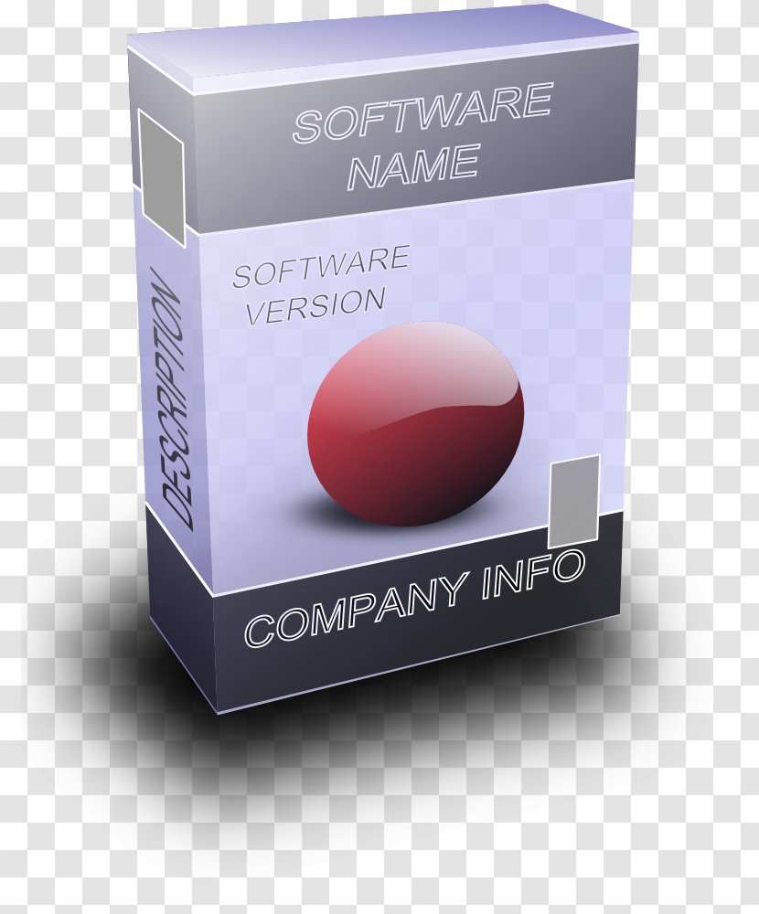 Computer Software Program Reseller Clip Art - Label Box Transparent PNG