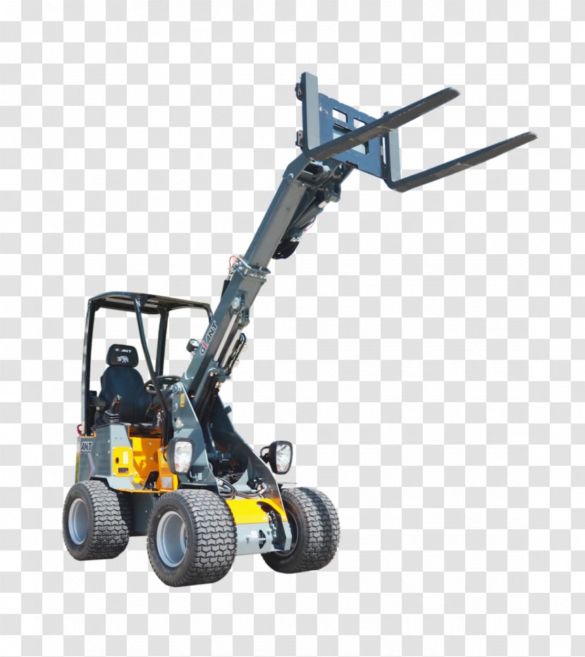 Machine Skid-steer Loader Погрузчик Forklift - Engine - Skid Steer Transparent PNG