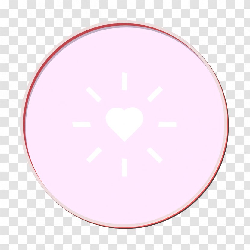 Affection Icon Favorite Heartbeat - Pink Valentine Transparent PNG