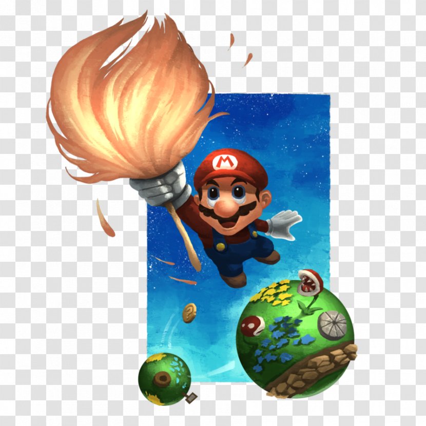 Super Mario Galaxy 2 Gusty Garden Drawing Art - Series Transparent PNG