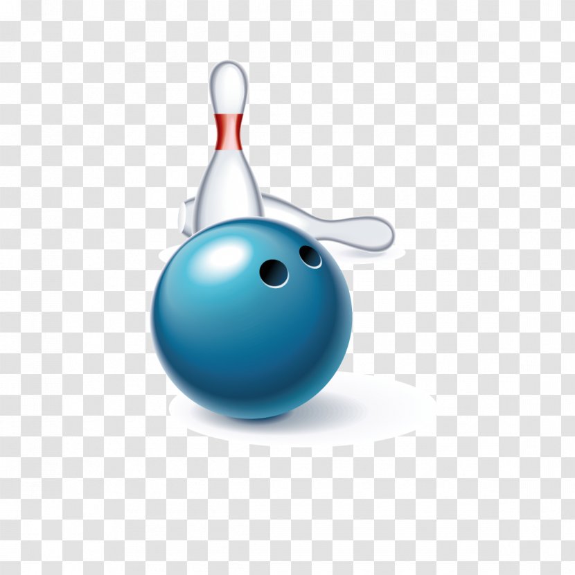 Bowling Ball Ten-pin Nine-pin Convite - Vector Transparent PNG