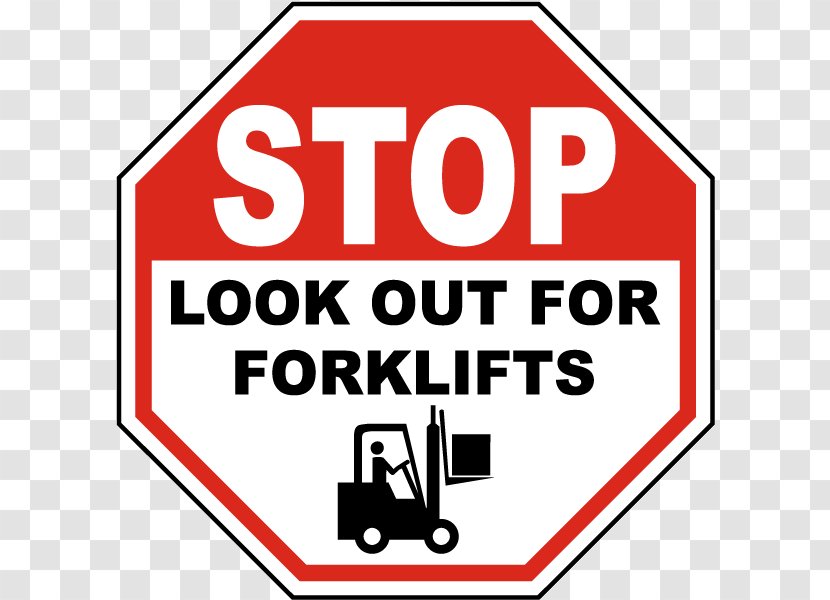 Traffic Sign Forklift Photo Identification Logo - Road - Look Out Transparent PNG