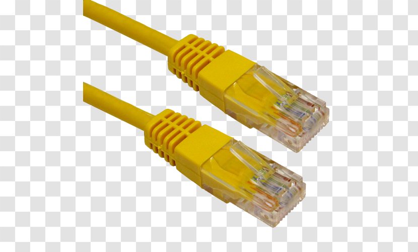 Network Cables Ethernet Category 5 Cable Patch Twisted Pair - Electronics Accessory - Rj45 Transparent PNG