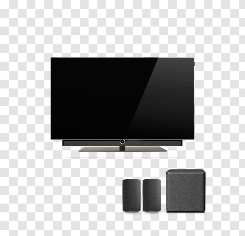 LCD Television Loewe Bild 5.55 OLED Home Theater Systems Electronic Visual Display - Rectangle - Sommer Ray Transparent PNG