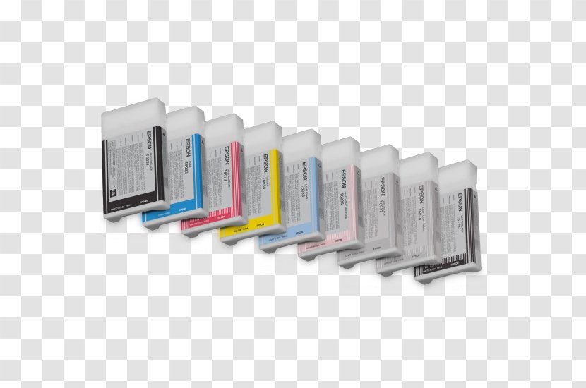 Ink Cartridge Printer Epson Inkjet Printing - Plotter - Smudges Material Transparent PNG