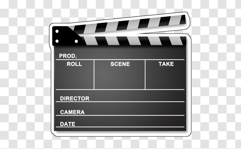 Clapperboard Film Director Television Cinema - Clapboard Transparent PNG