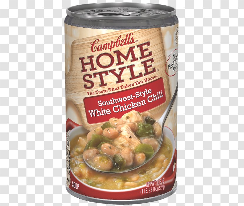 Campbell's Red And White Homestyle Chicken Noodle Soup Minestrone - Gravy Transparent PNG