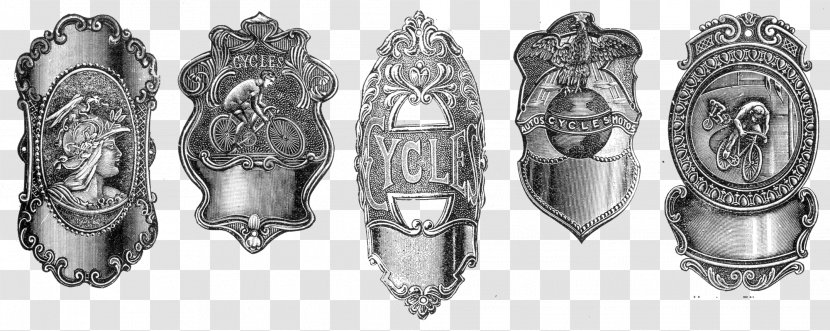 Insegna - Monochrome - Retro Vintage Insignias Transparent PNG