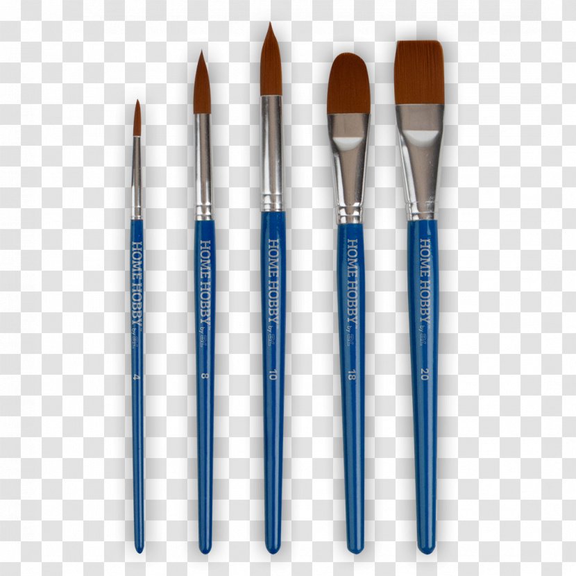 Brush Watercolor Painting Oil Paint - Makeup Brushes Transparent PNG