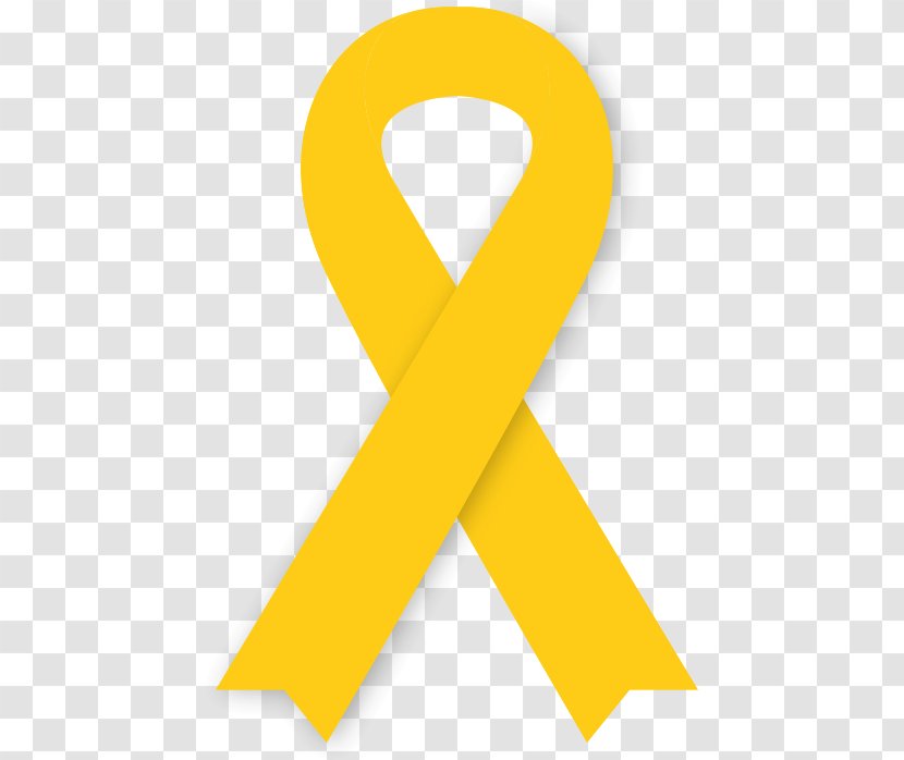 Awareness Ribbon Yellow Clip Art Transparent PNG