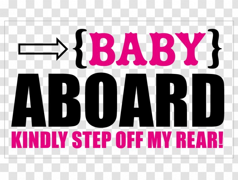 Decal Logo Car Sticker Polyvinyl Chloride - Antler - Baby On Board Transparent PNG
