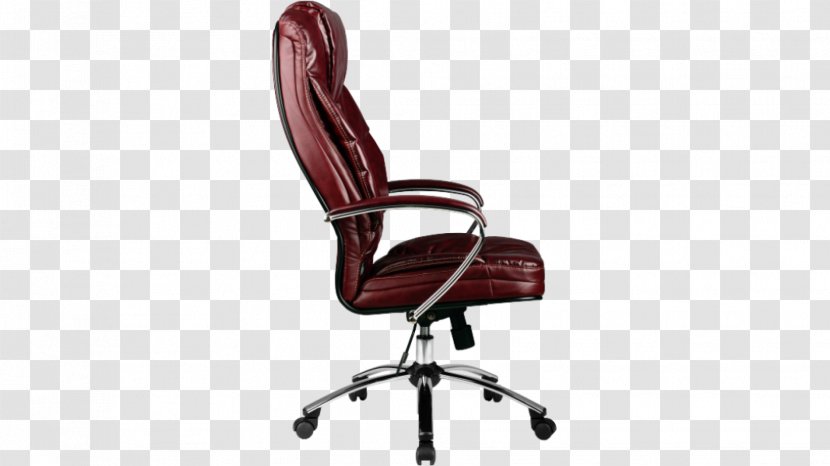 Office & Desk Chairs Wing Chair Furniture - Bonded Leather Transparent PNG