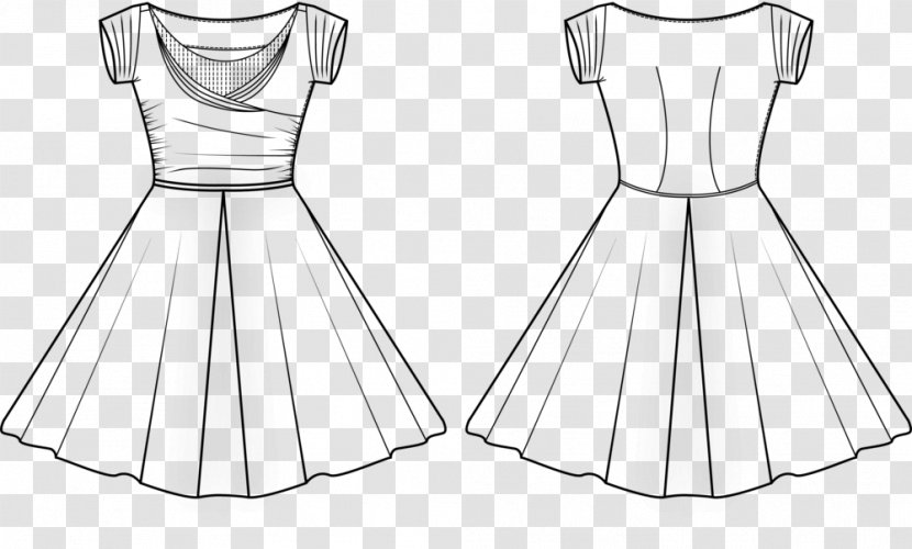 Dress Skirt Gown Pattern - Flower Transparent PNG