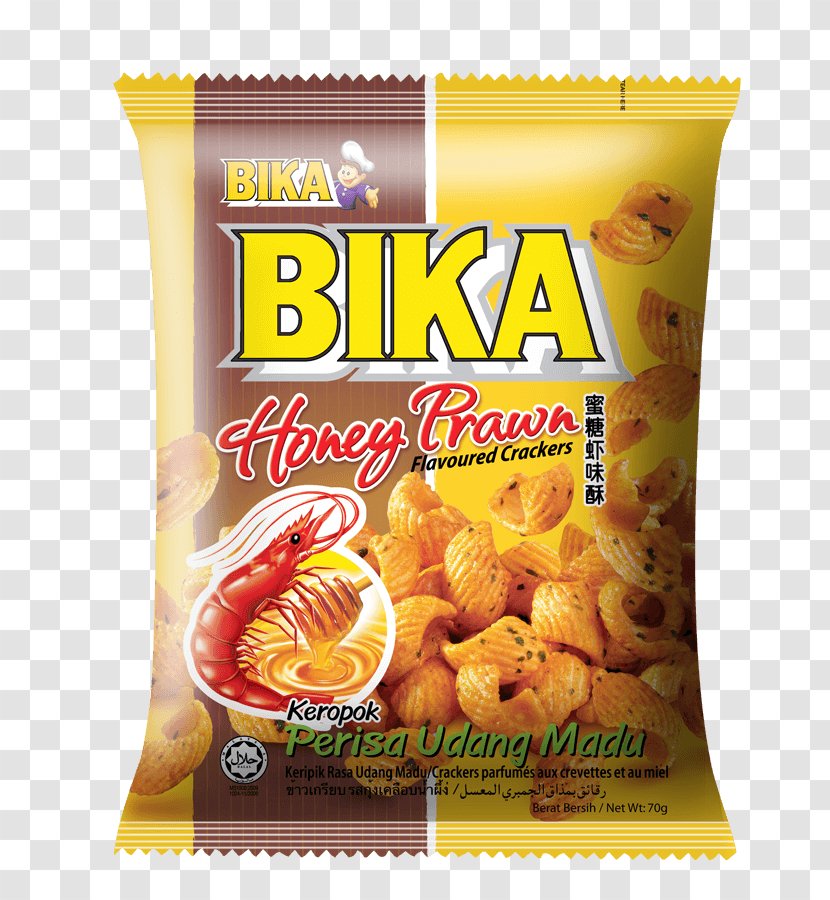 Potato Chip Vegetarian Cuisine Flavor Tapioca Cracker - Snack - Prawn Crackers Transparent PNG
