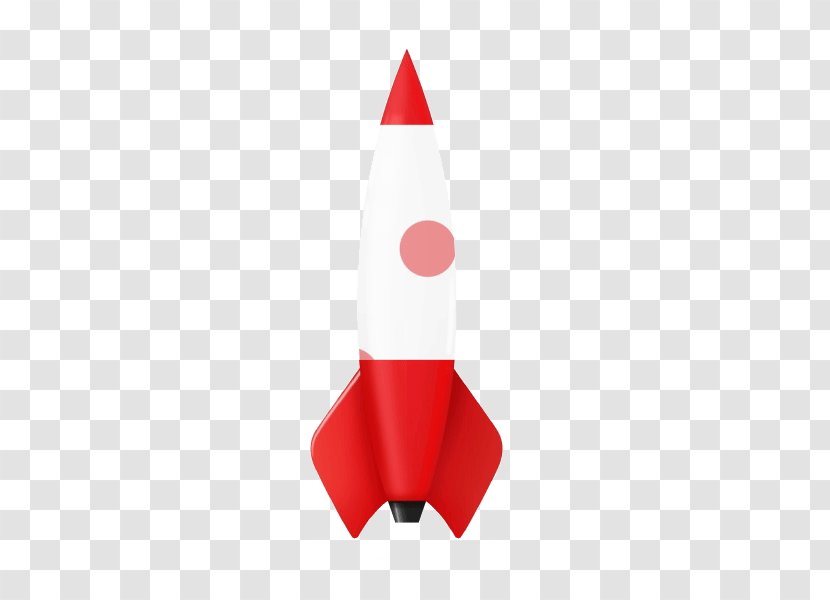Text Illustration - Cone - Red Rocket Transparent PNG