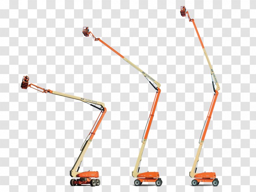 Aerial Work Platform Elevator JLG Industries Heavy Machinery Belt Manlift - Boom Lift Transparent PNG