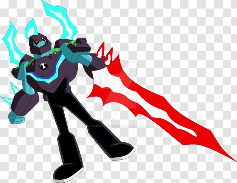 Four Arms Heatblast Ben 10 Ripjaws Cartoon Network - Secret Of The Omnitrix Transparent PNG