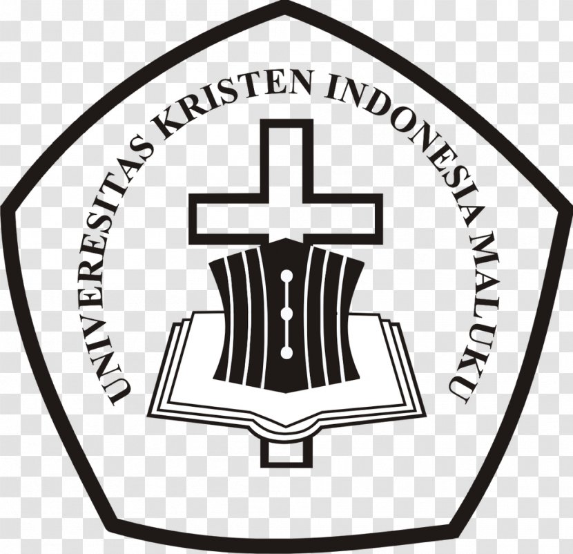 Indonesian Christian University Of Maluku Logo Ambon, Image - Black And White Transparent PNG
