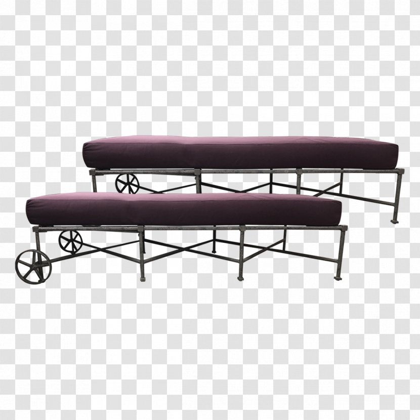Rectangle Bench - Table - Chaise Longue Transparent PNG