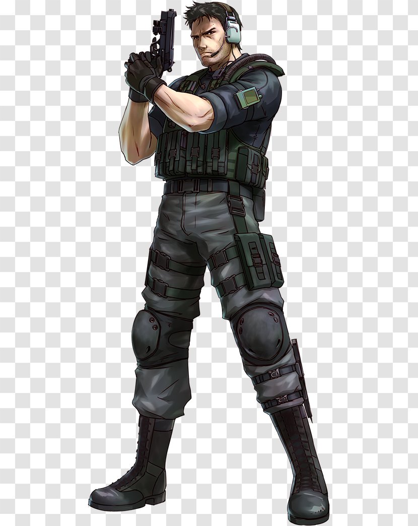 Project X Zone 2 Resident Evil 5 6 Evil: Revelations - Chris Redfield Transparent PNG