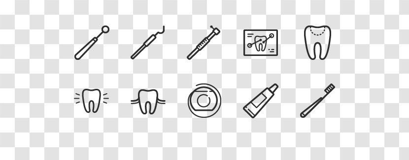 Dentistry Icon - Tooth - Teeth Small Transparent PNG