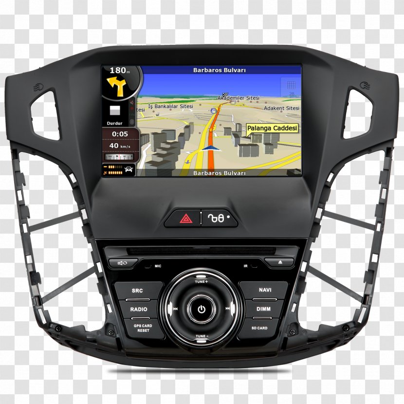 2012 Ford Focus GPS Navigation Systems Kuga C-Max - Gps - FOCUS Transparent PNG