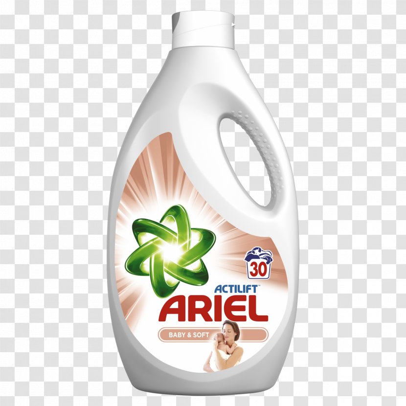 Ariel Laundry Detergent Liquid - Washing - ARIEL BABY Transparent PNG
