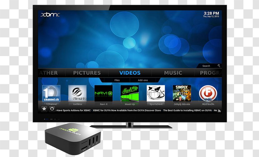 LED-backlit LCD Android TV Kodi Smart 4K Resolution - Electronics - Blu Sky Transparent PNG