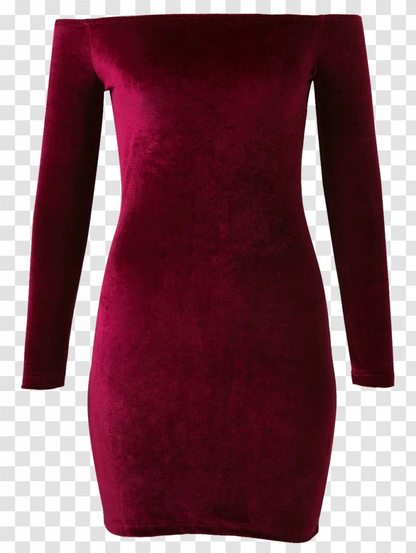 Velvet Shoulder Dress Sleeve Clothing - Lace - Clothes Sale Transparent PNG