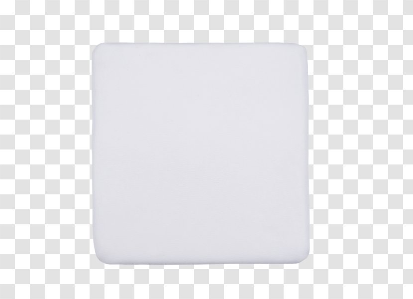 Rectangle - White - Genuine Leather Stools Transparent PNG