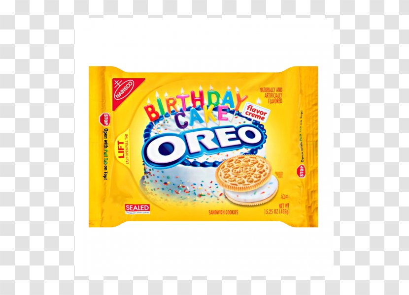 Ritz Crackers Cream Flavor Oreo Birthday Cake - Cookies Transparent PNG