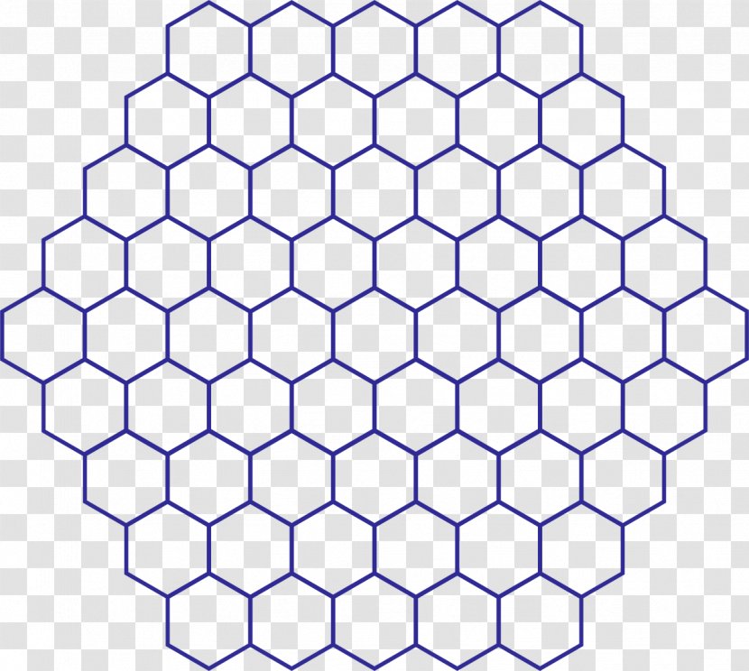 Chicken Wire Honeycomb Hexagon Sannin Shogi Tessellation - Symbol - Colored Transparent PNG