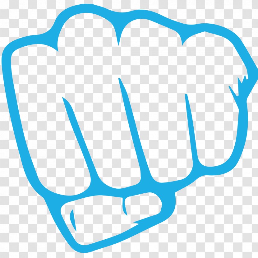 Fist Punch Clip Art - Line Transparent PNG