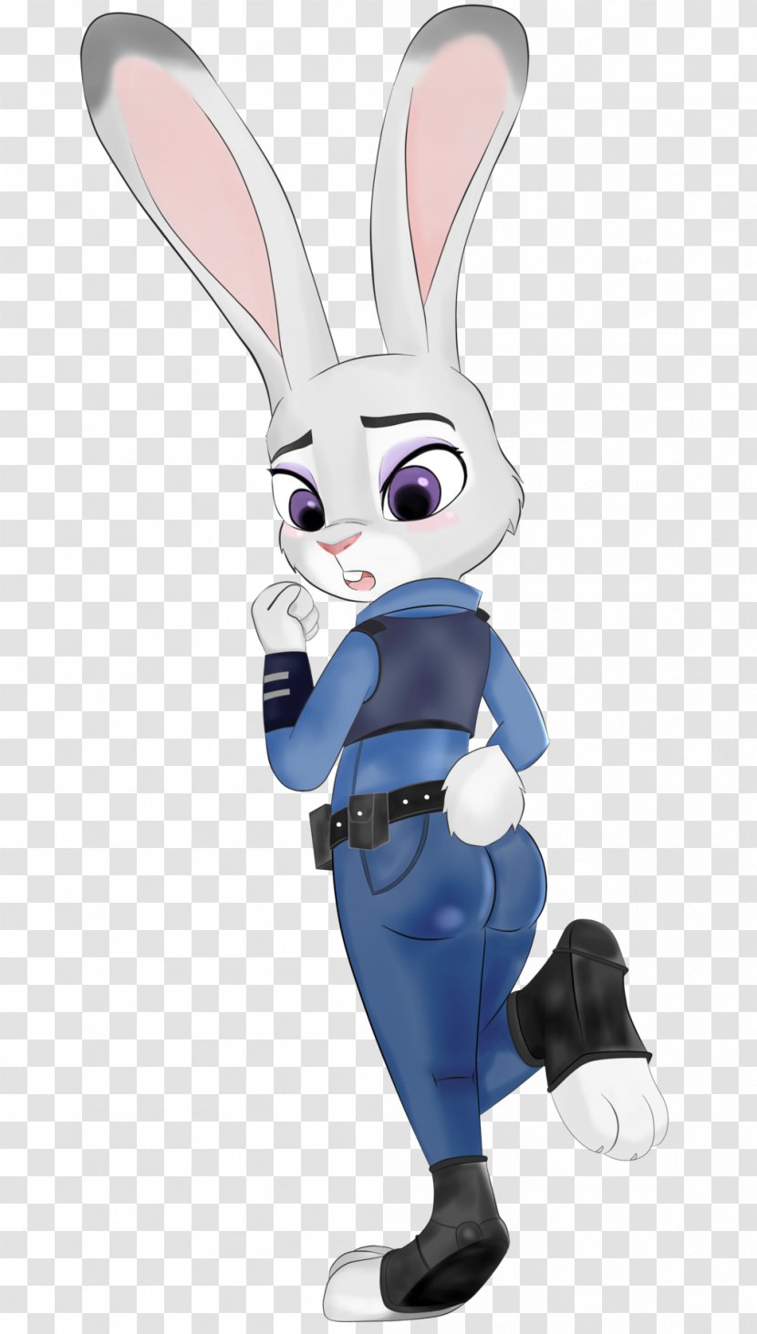 Rabbit Lt. Judy Hopps Battle Droid Nick Wilde - Flower Transparent PNG