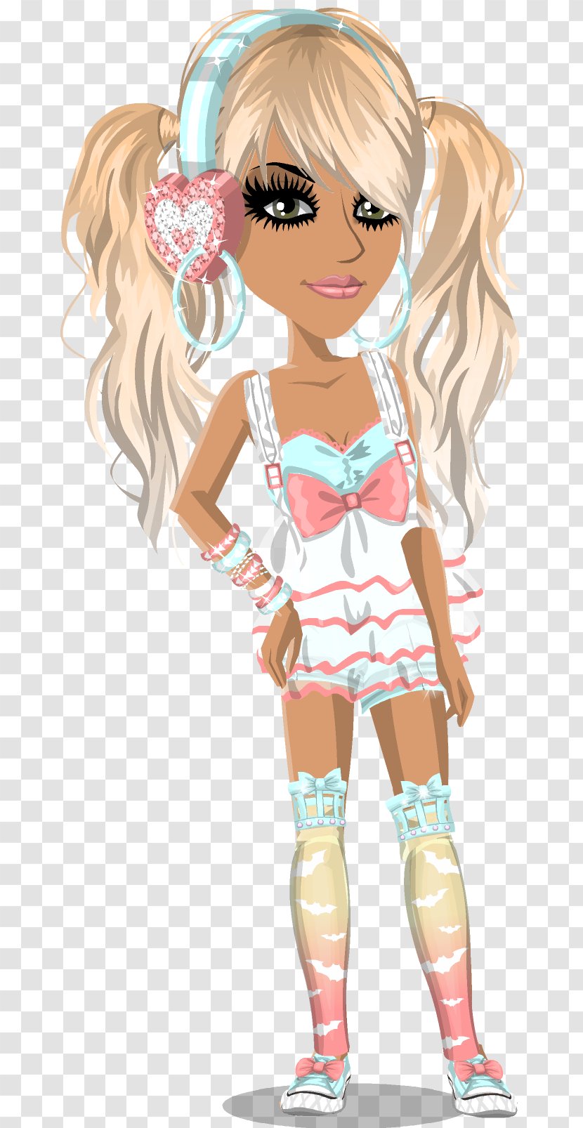 MovieStarPlanet YouTube Nerd Fashion Game - Flower - Carnival Outfits Transparent PNG