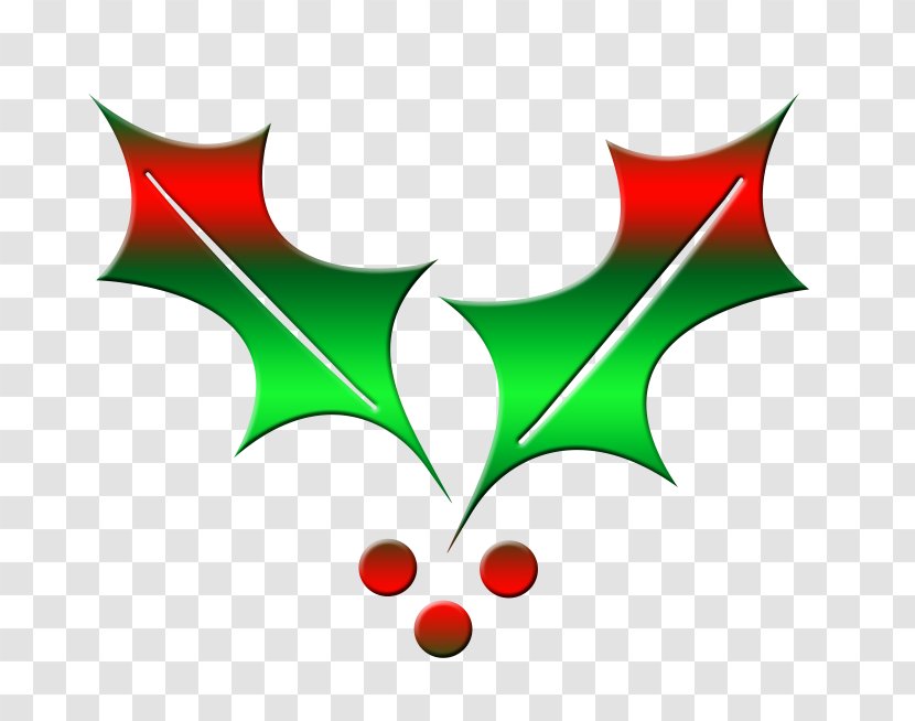 Christmas Tree Drawing Santa Claus Common Holly - Flocos De Neve Transparent PNG