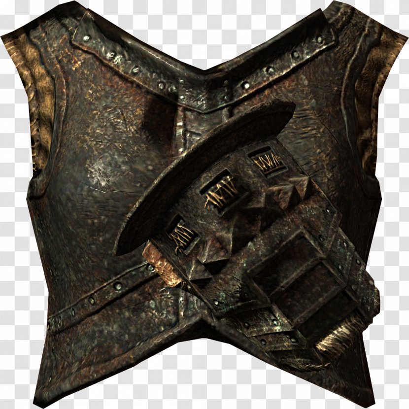 The Elder Scrolls V: Skyrim – Dragonborn Iron Armour Body Armor Breastplate - Roleplaying Transparent PNG