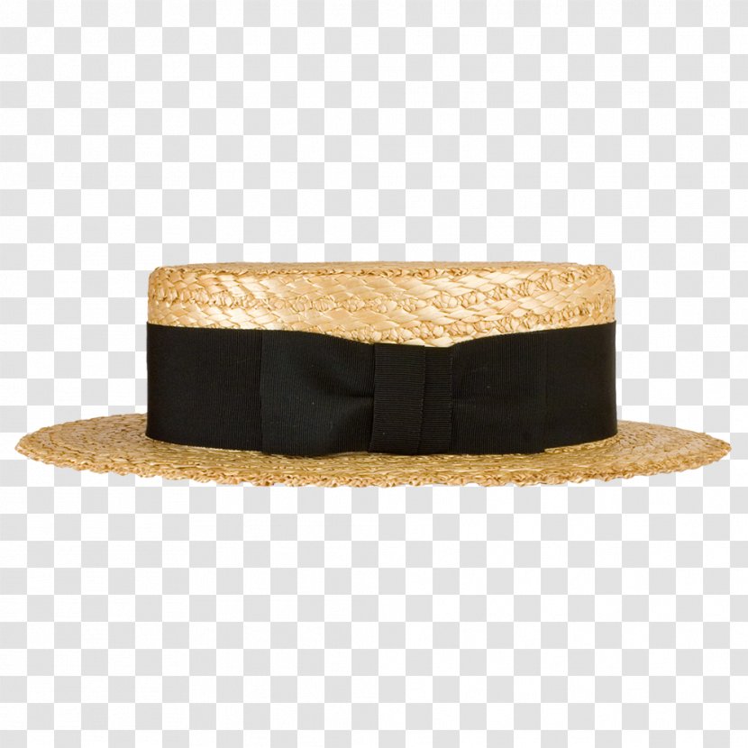 Straw Hat Boater Cap Beanie Transparent PNG
