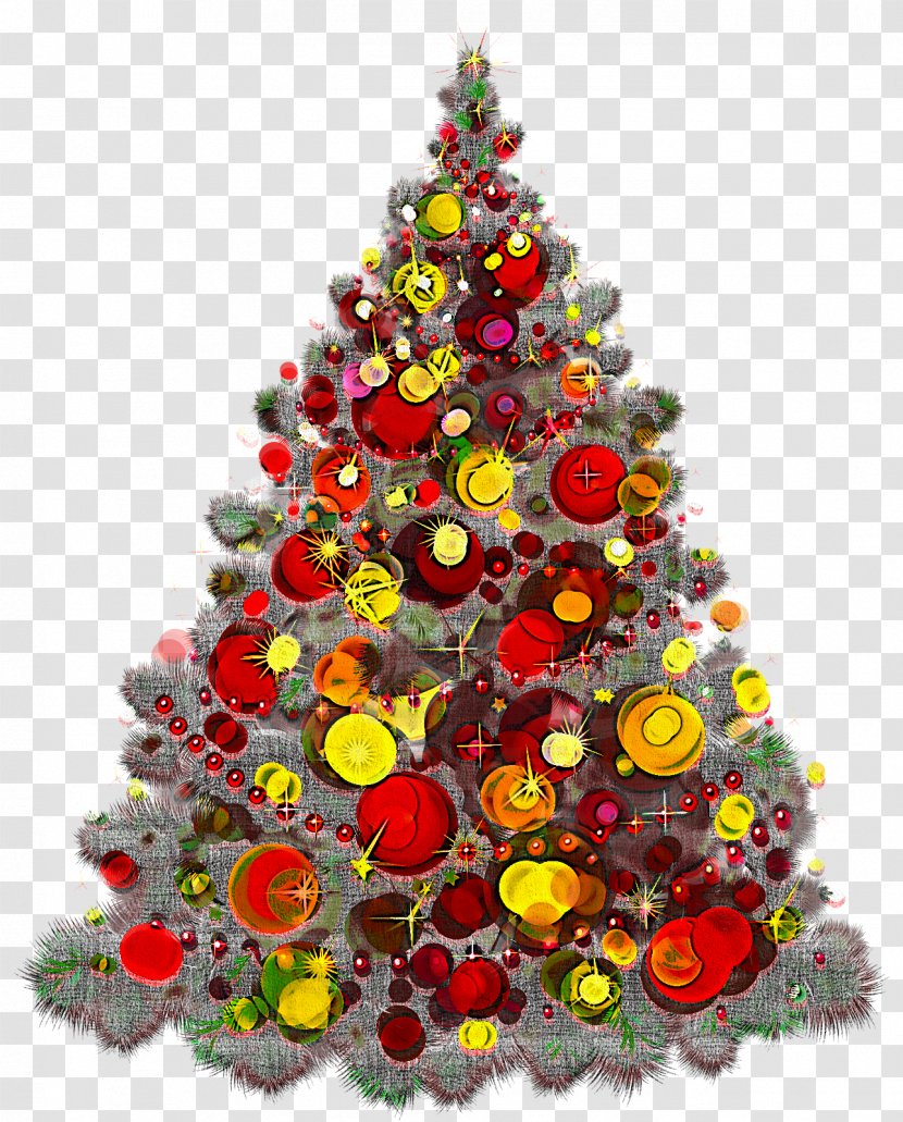 Christmas Tree - Ornament - Pine Interior Design Transparent PNG