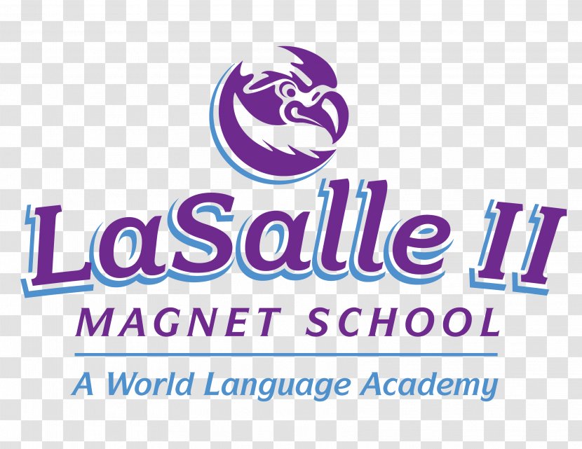 LaSalle II School Logo Brand Font - Magnet - Atlanta Falcons Transparent PNG