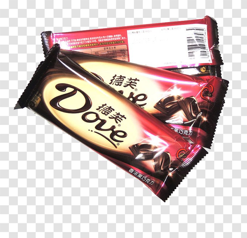 Chocolate Bar Dove Machine Packaging And Labeling - Candy - Bags Transparent PNG