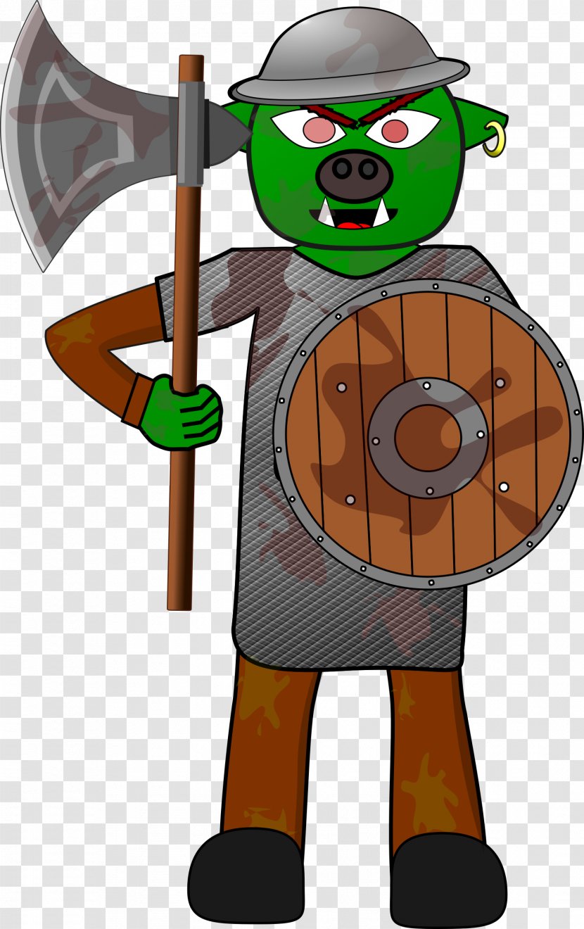 Orc Clip Art - Fight Transparent PNG