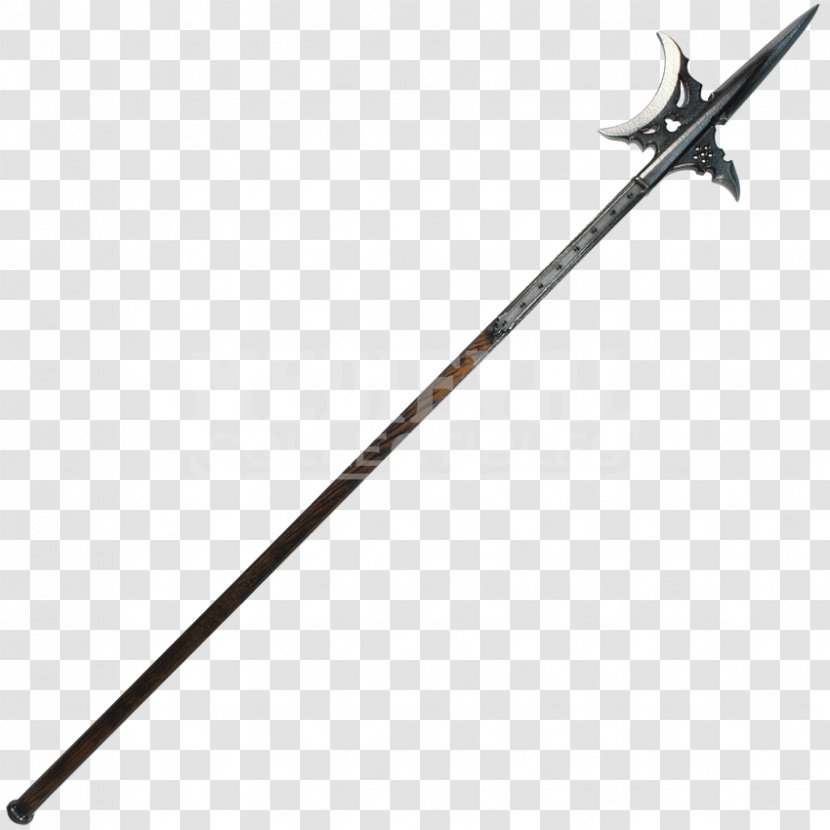Halberd 14th Century Pollaxe Pole Weapon Glaive Transparent PNG