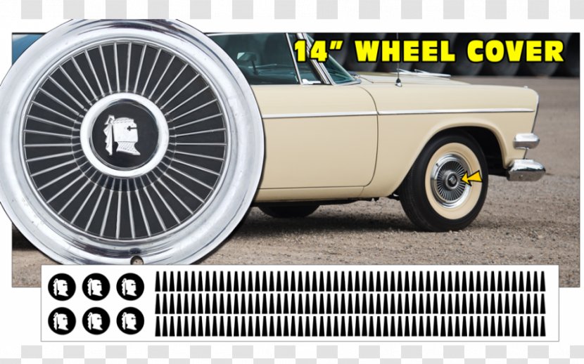 Hubcap Dodge Lancer 1955 Plymouth - Brand Transparent PNG