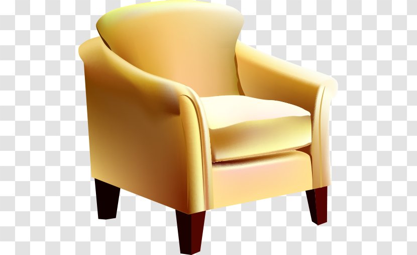 Couch Furniture Club Chair - Seat Sofa Transparent PNG