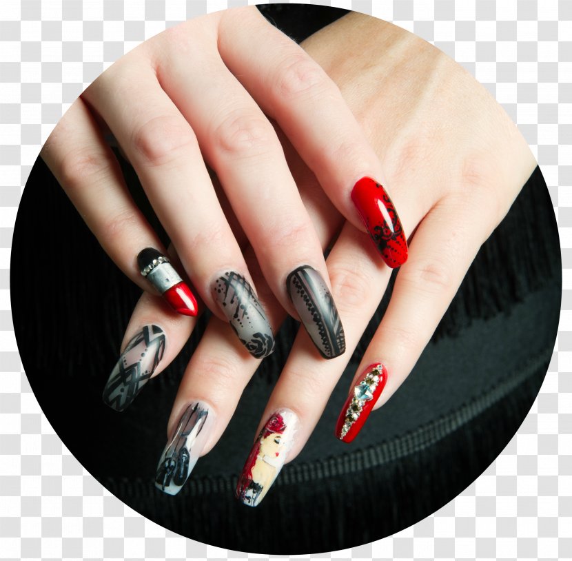 Gel Nails Manicure Artificial Nail Polish - Double Eleven Promotion Transparent PNG