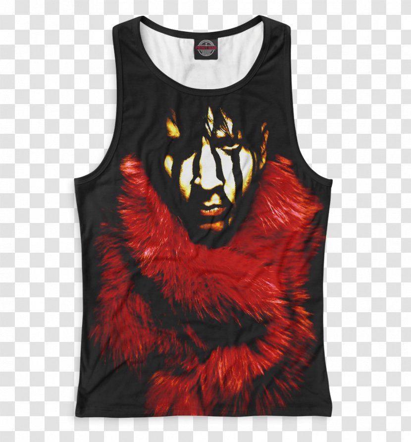 T-shirt Sleeveless Shirt Принт Clothing Jack Daniel's - Marilyn Manson Transparent PNG